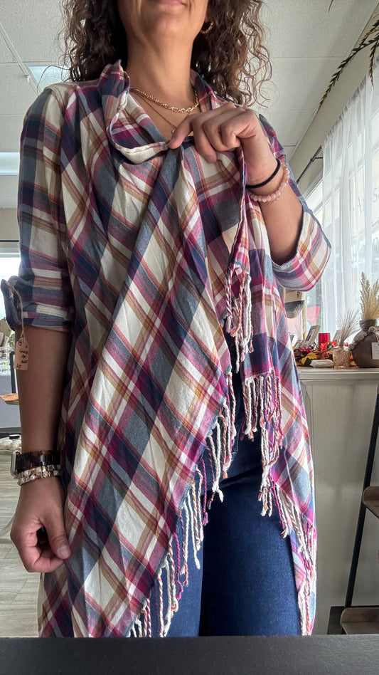 Natural Ref- Plaid (Pre-Loved)