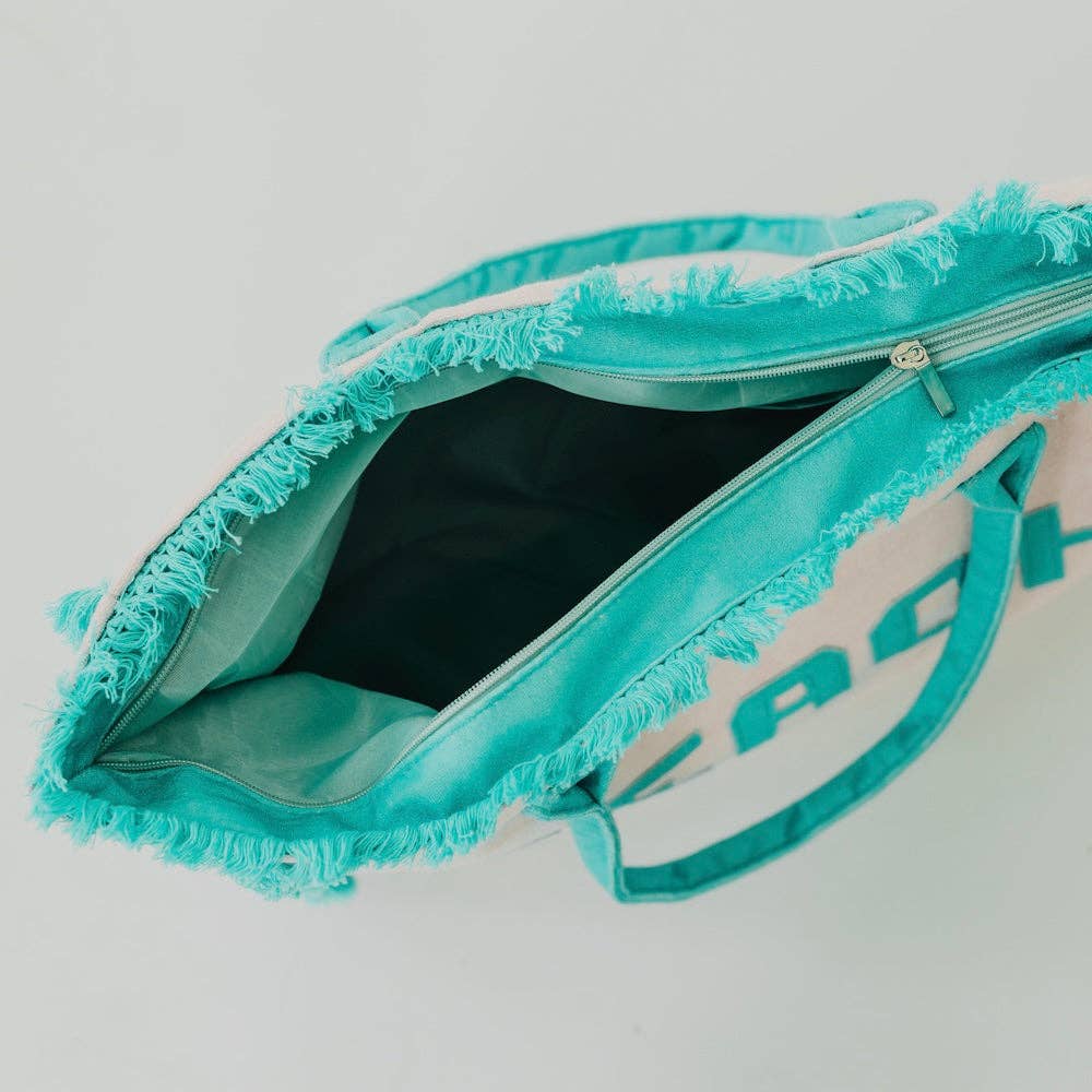 Hanalei Terry Cloth Beach Tote Bag
