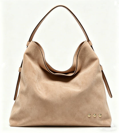 Evie Suede Hobo Shoulder Bag