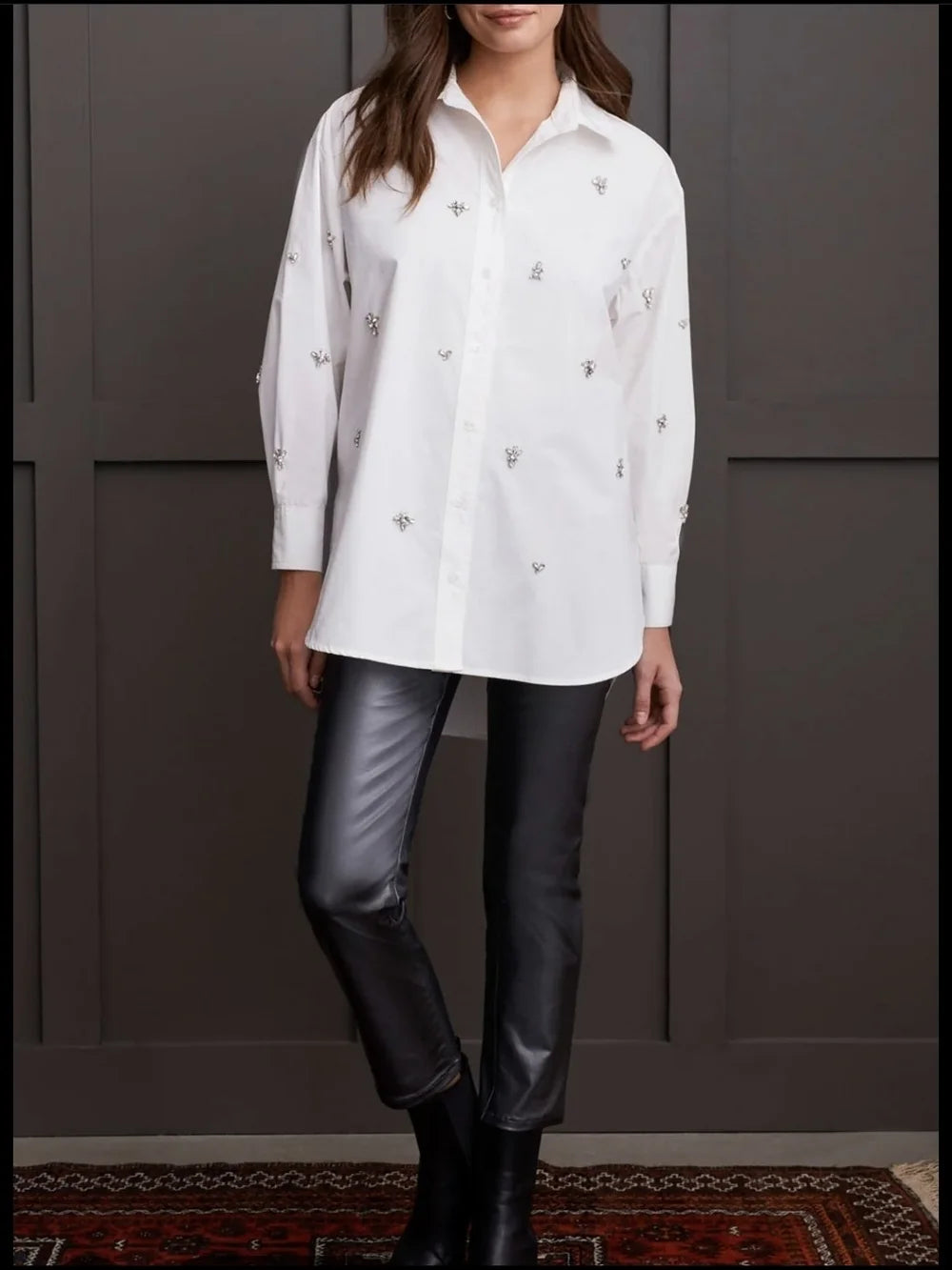 Bedazzle Me Blouse- 2XL