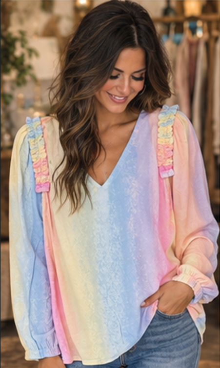 The Pastel Blouse- Small