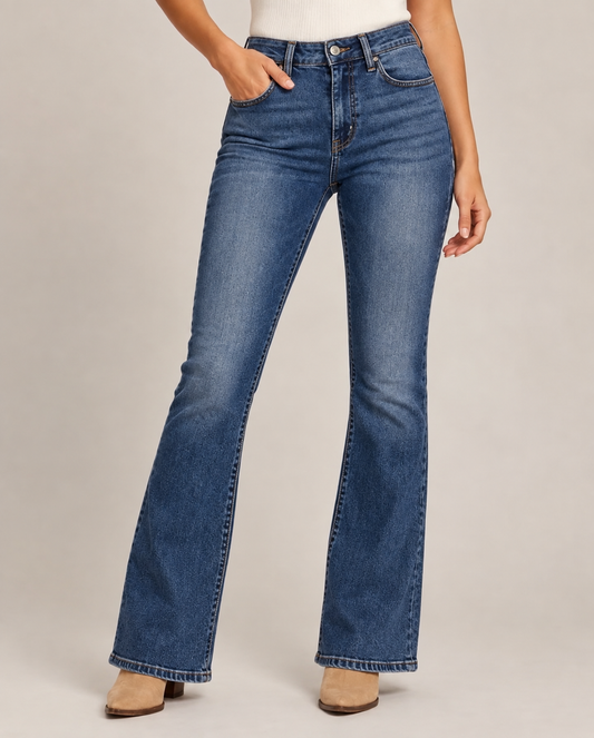 Judy Blue Medium/Dark Wash Jeans- 7/28"