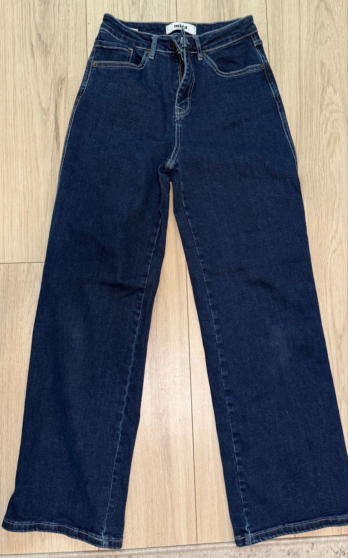 Mica Dark Wash Wide Leg Jeans