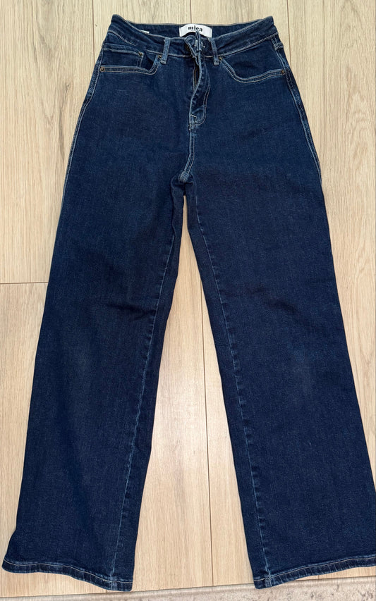 Mica Dark Wash Wide Leg Jeans