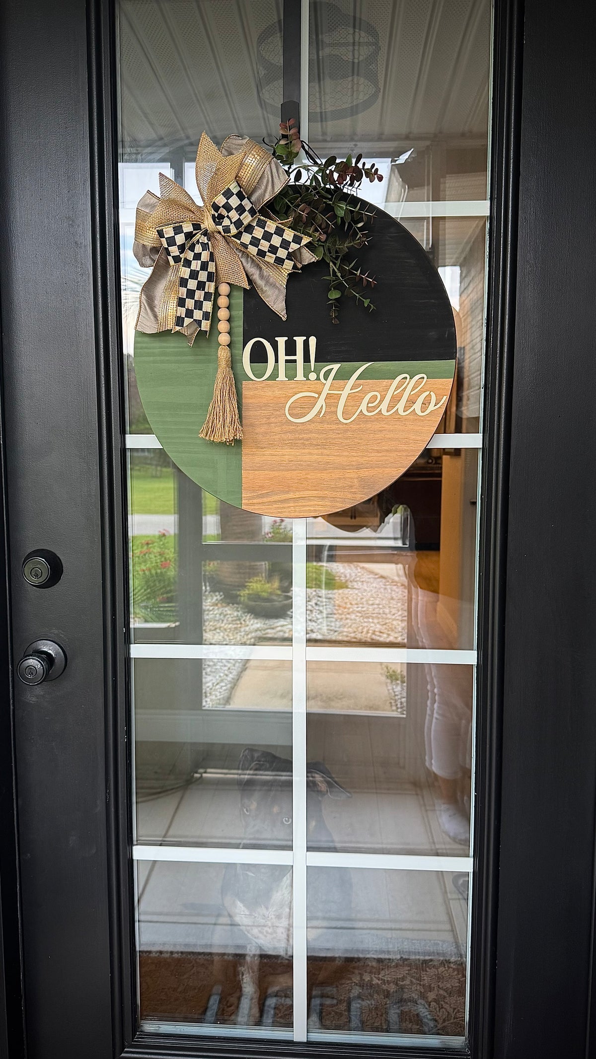Oh! Hello Door Hanger