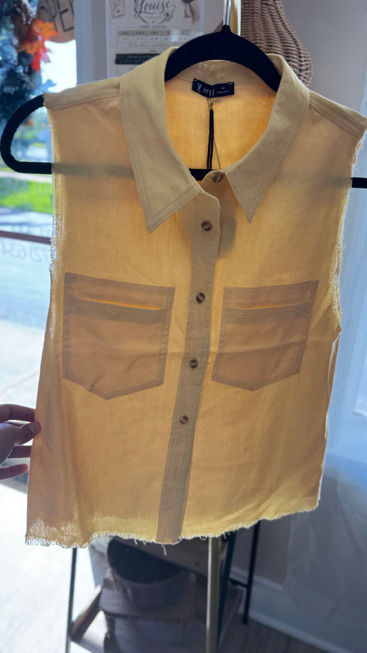 Very J Yellow Top