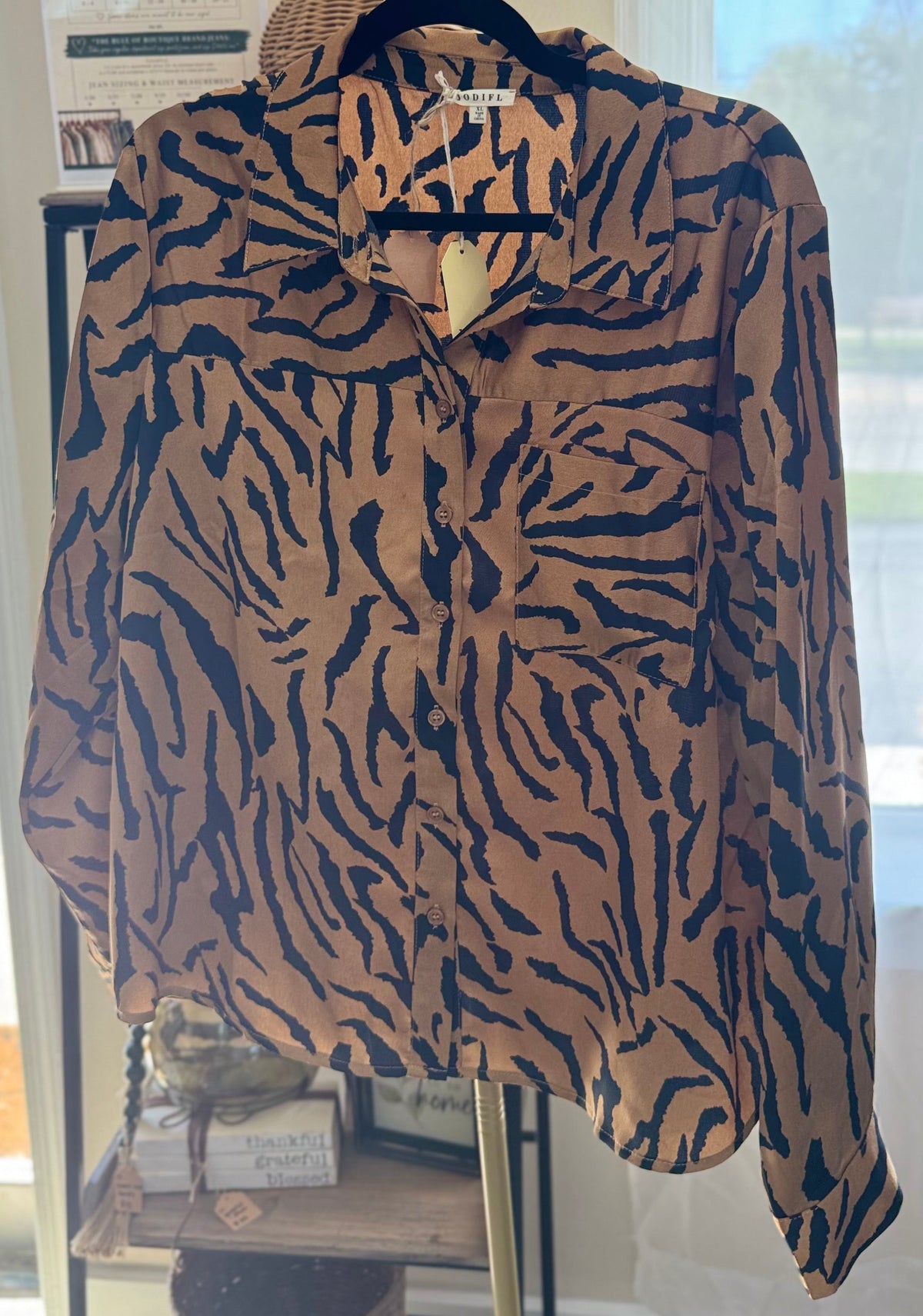 Tiger Striped Shirt