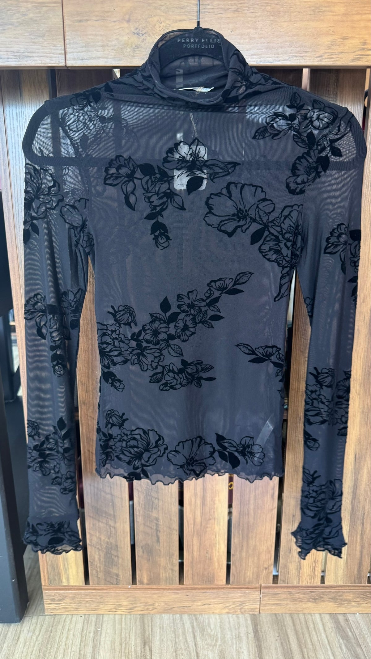 Free People Black Lace