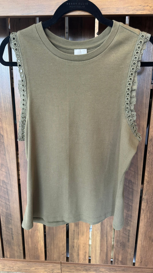 Maeve Tank- Olive Green