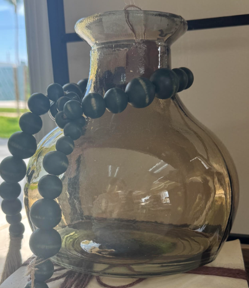 Brown Glass Vase