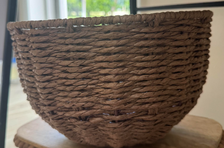 Brown Rattan Basket