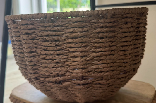 Brown Rattan Basket