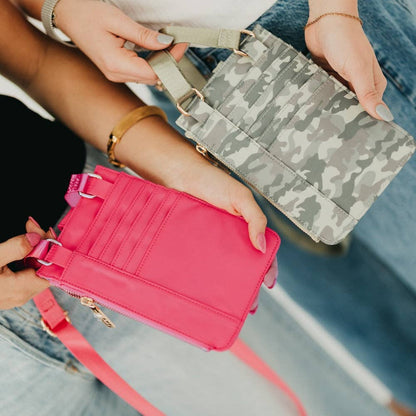 Nyla Nylon Phone Bag
