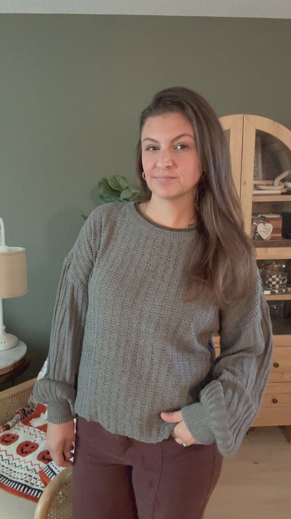 The Charcoal Knit