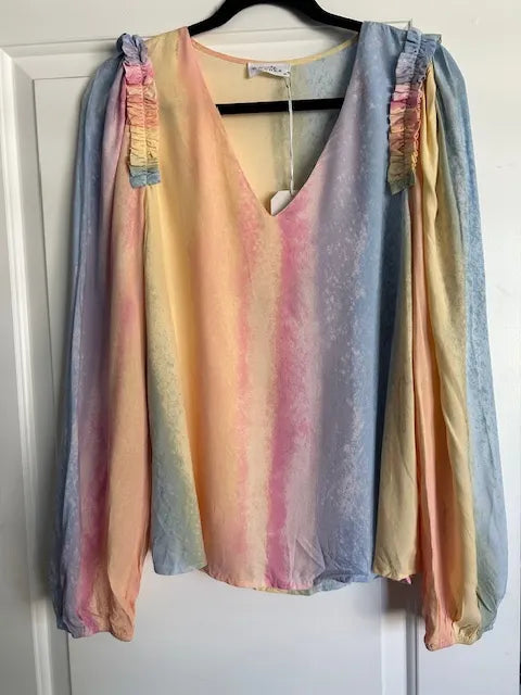 Pastel Rainbow Blouse